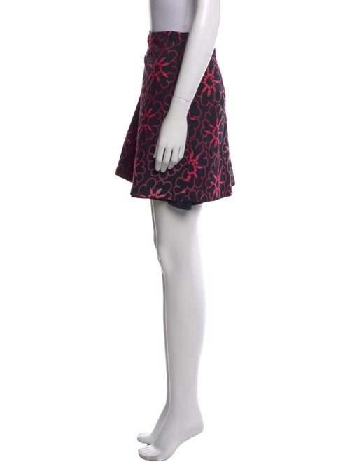 Persaman New York Floral Print Mini Skirt