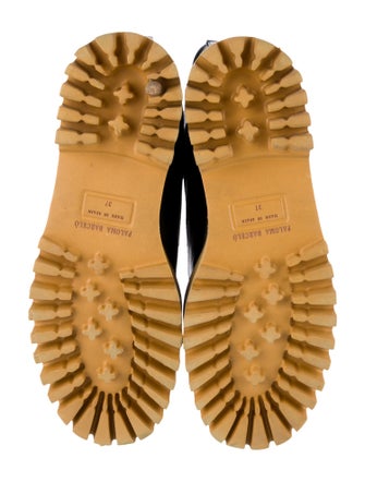 Paloma Barceló Leather Combat Boots