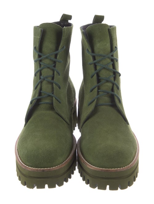 Paloma Barceló Suede Combat Boots