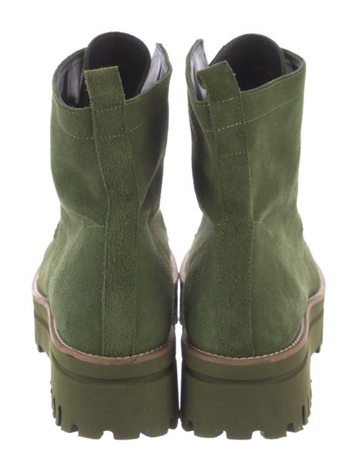 Paloma Barceló Suede Combat Boots