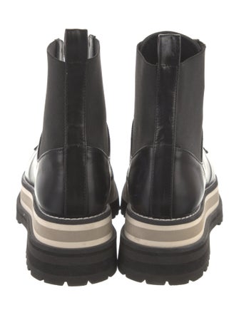 Paloma Barceló Leather Combat Boots