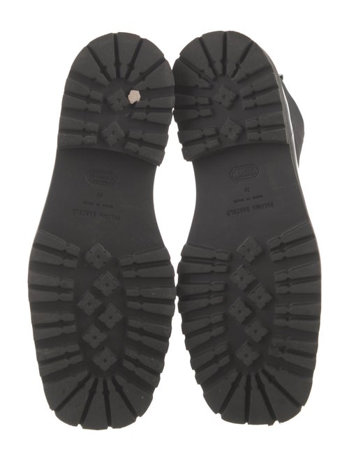 Paloma Barceló Leather Combat Boots