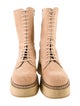 Paloma Barceló Suede Combat Boots