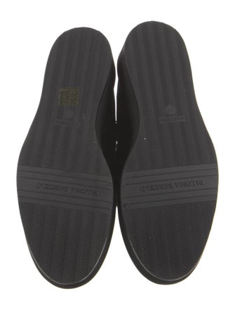 Paloma Barceló Suede Fur Trim Lace-Up Boots