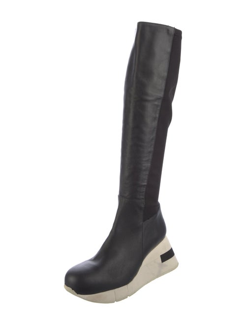 Paloma Barceló Leather Riding Boots