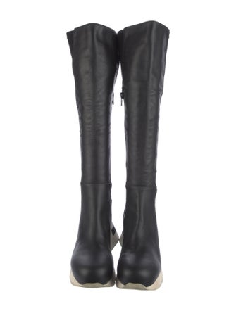 Paloma Barceló Leather Riding Boots