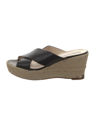 Paloma Barceló Leather Espadrilles