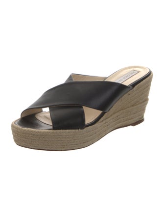 Paloma Barceló Leather Espadrilles