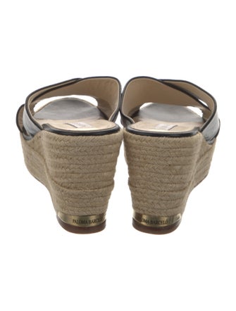 Paloma Barceló Leather Espadrilles