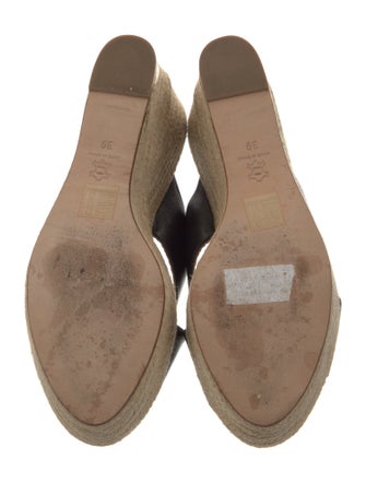 Paloma Barceló Leather Espadrilles