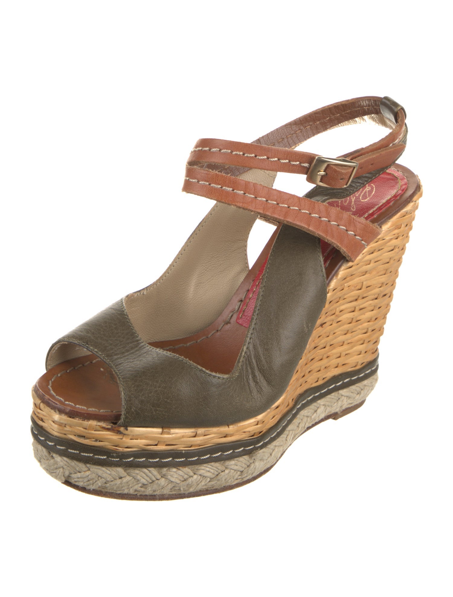 Paloma Barceló Leather Espadrilles