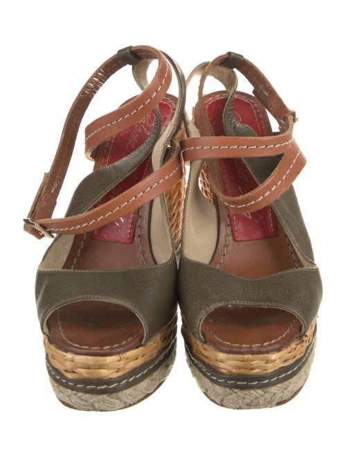 Paloma Barceló Leather Espadrilles