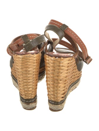 Paloma Barceló Leather Espadrilles