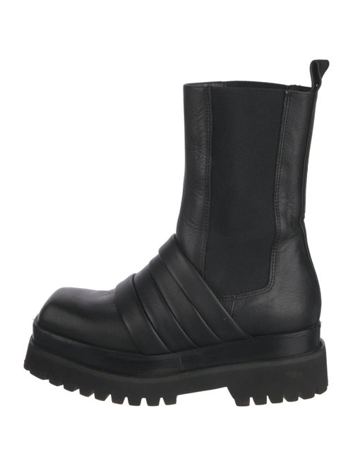 Paloma Barceló Leather Combat Boots