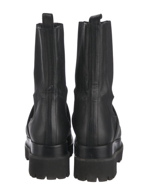 Paloma Barceló Leather Combat Boots