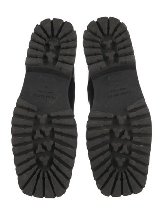 Paloma Barceló Leather Combat Boots