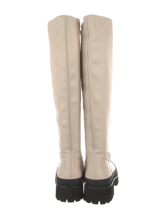 Paloma Barceló Leather Rain Boots