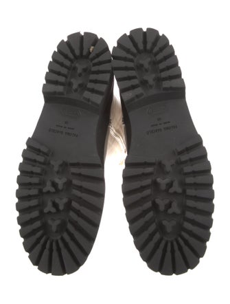 Paloma Barceló Leather Rain Boots