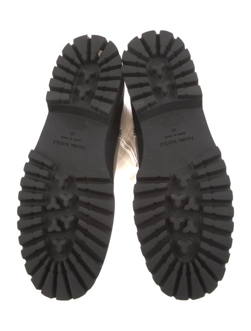 Paloma Barceló Leather Rain Boots