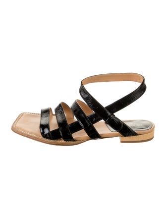 Paloma Barceló Leather Gladiator Sandals