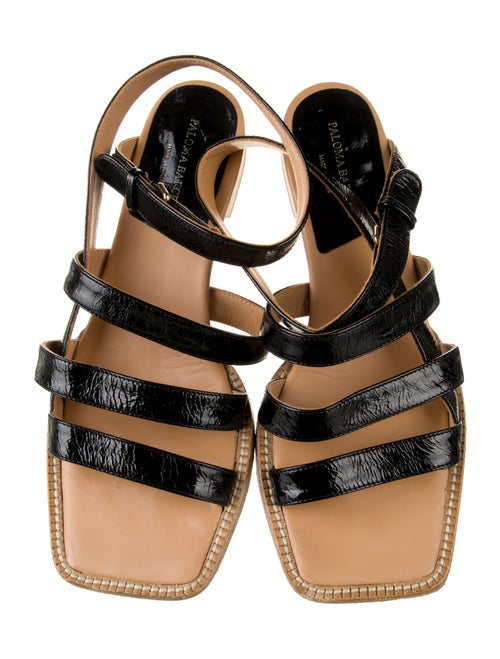 Paloma Barceló Leather Gladiator Sandals