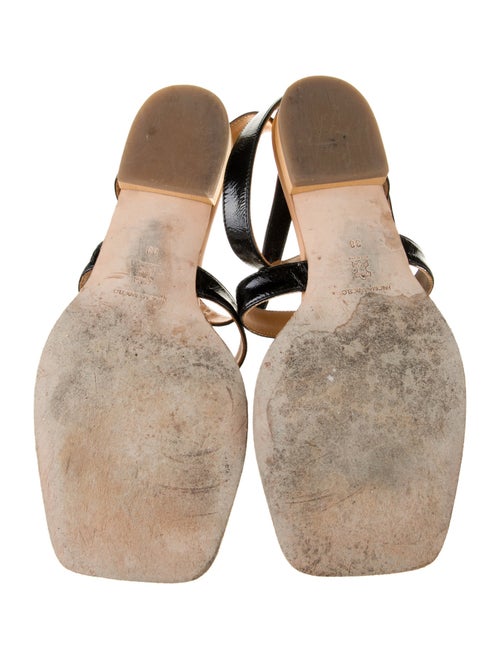 Paloma Barceló Leather Gladiator Sandals