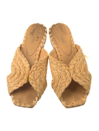 Paloma Barceló Straw Slides