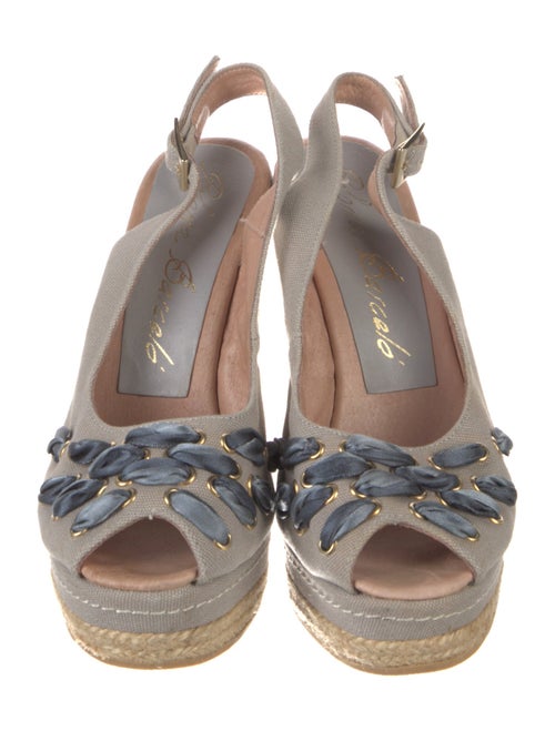 Paloma Barceló Canvas Printed Espadrilles