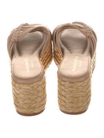 Paloma Barceló Leather Espadrilles