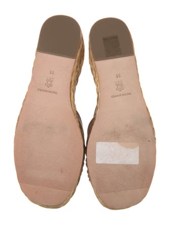 Paloma Barceló Leather Espadrilles