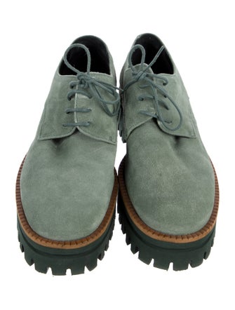 Paloma Barceló Suede Oxfords