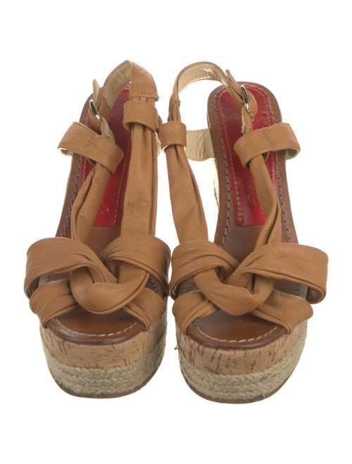 Paloma Barceló Leather Espadrilles