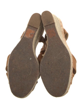 Paloma Barceló Leather Espadrilles