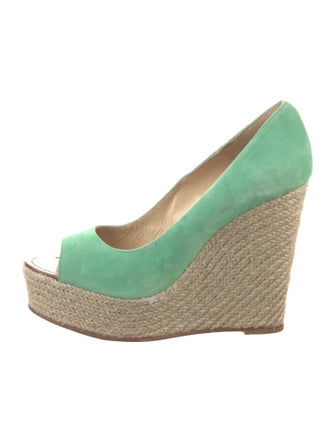 Paloma Barceló Suede Espadrilles
