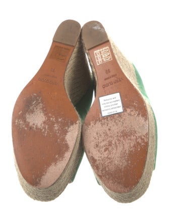 Paloma Barceló Suede Espadrilles