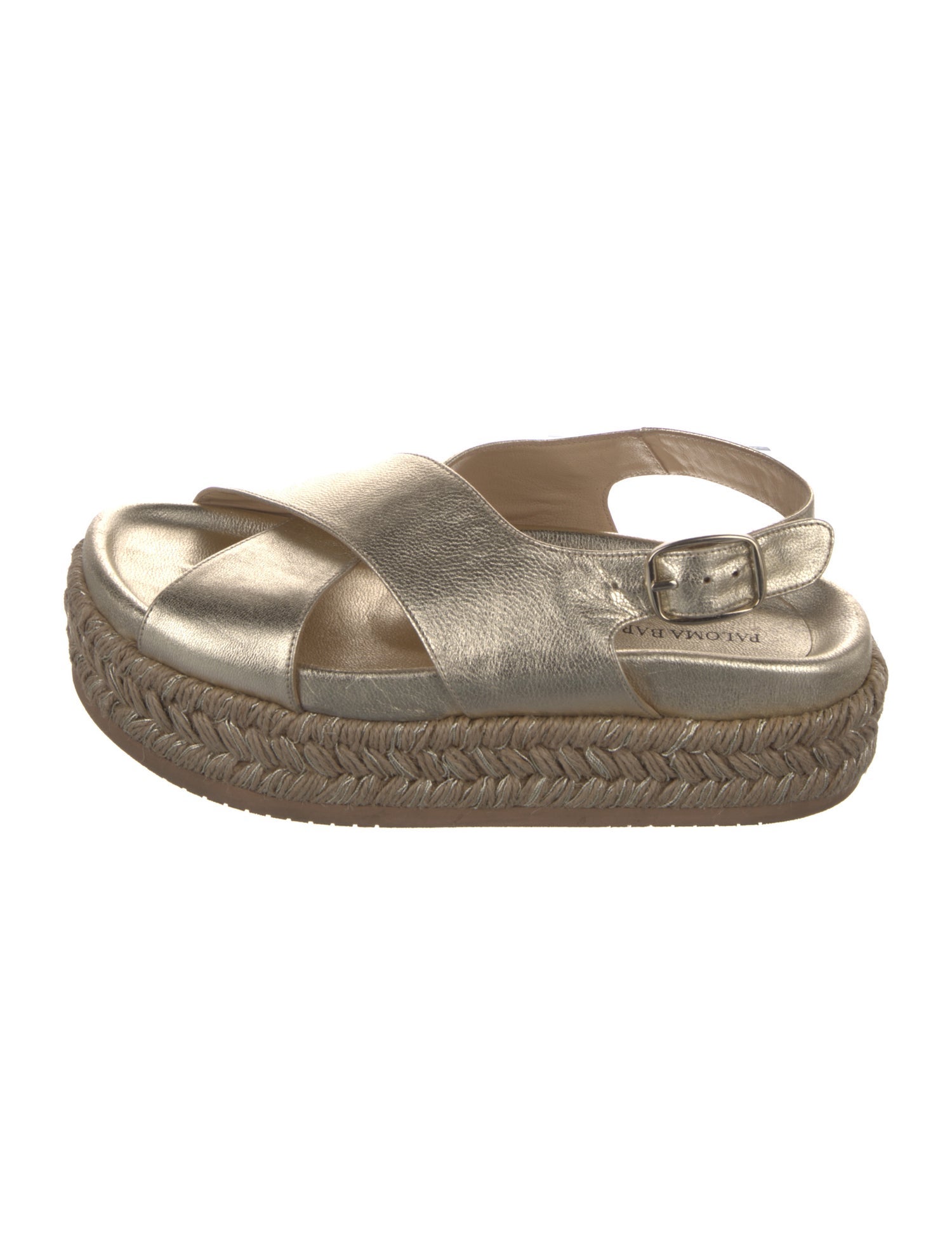 Paloma Barceló Leather Espadrilles