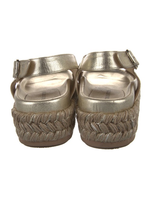 Paloma Barceló Leather Espadrilles