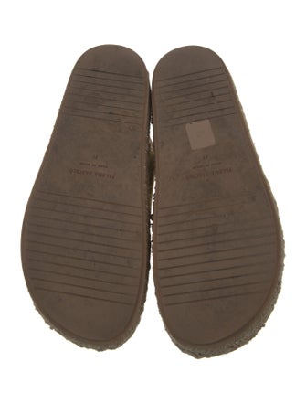 Paloma Barceló Leather Espadrilles