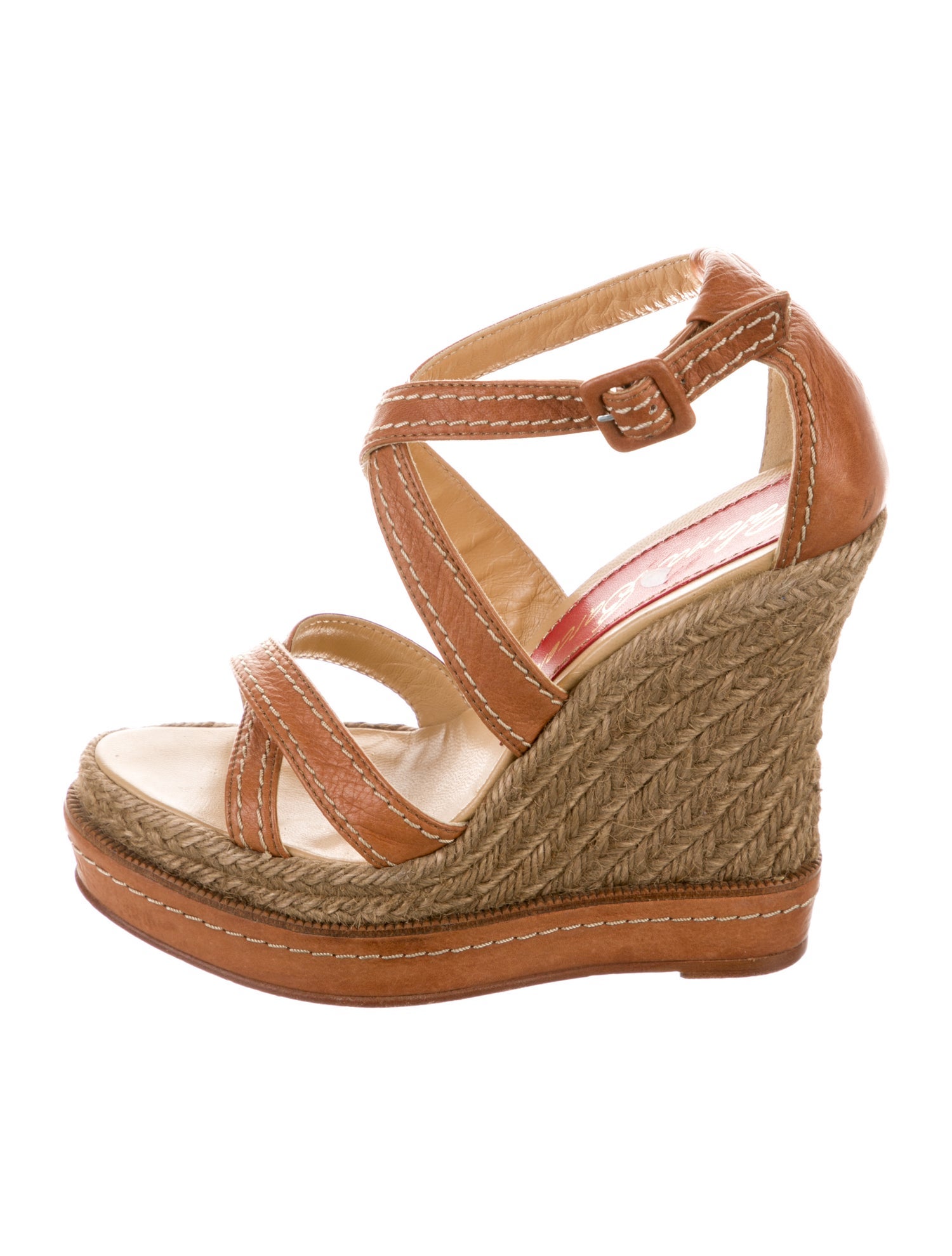 Paloma Barceló Leather Espadrilles