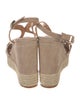 Paloma Barceló Suede Espadrilles