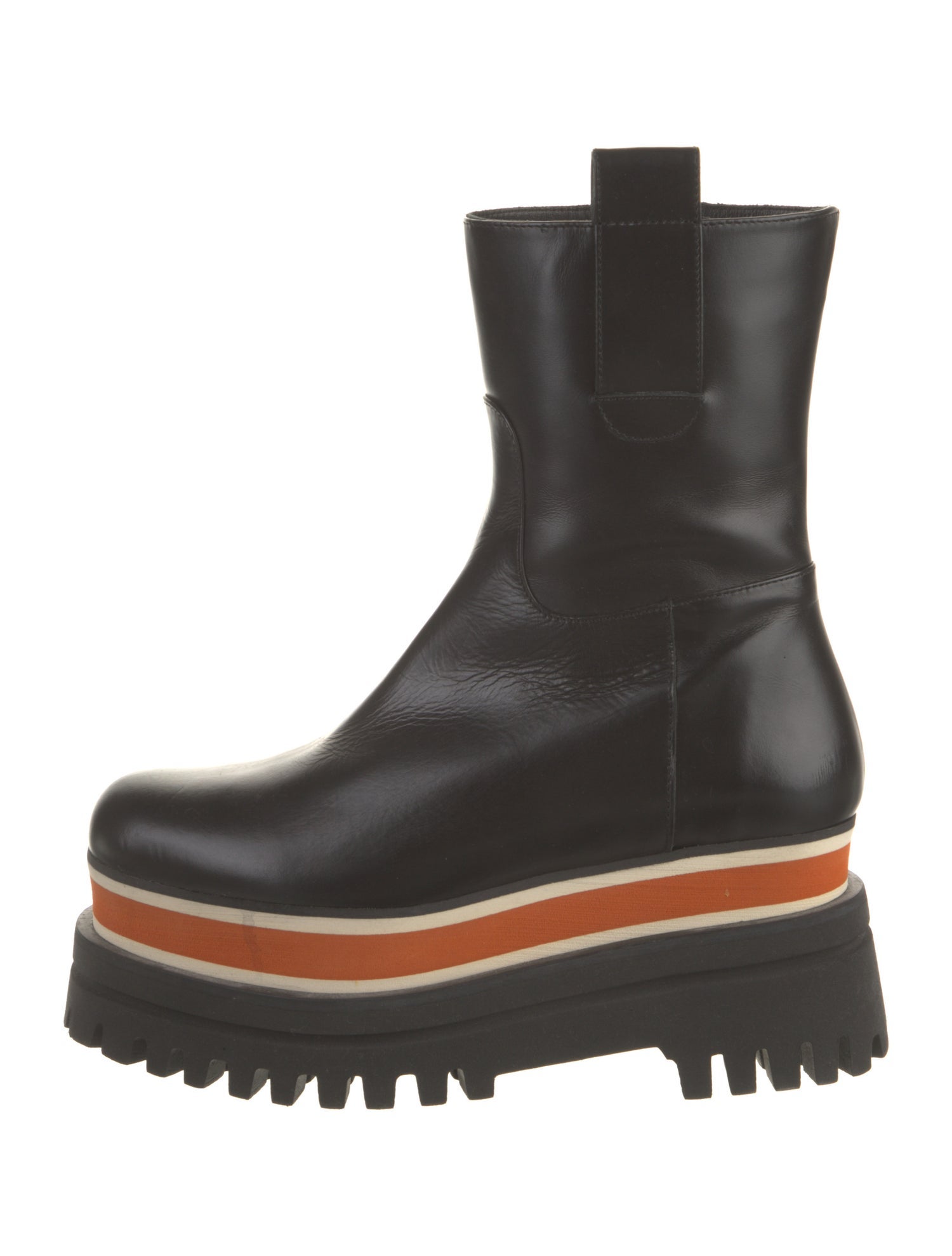 Paloma Barceló Leather Combat Boots