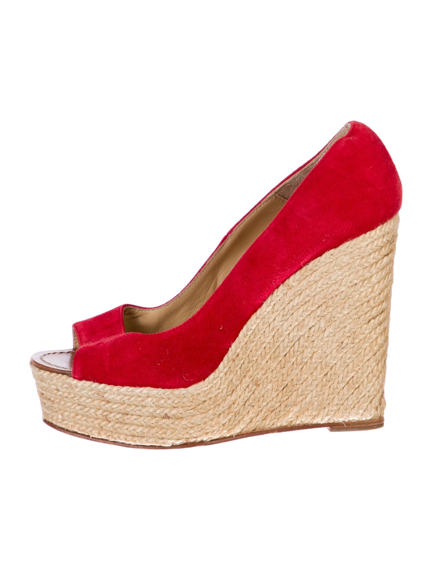 Paloma Barceló Suede Espadrilles