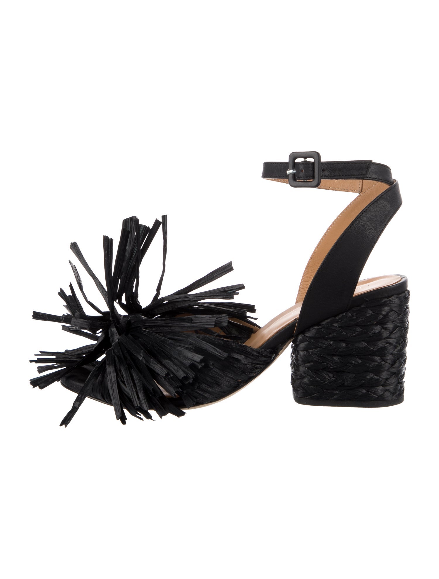 Paloma Barceló Straw Espadrilles