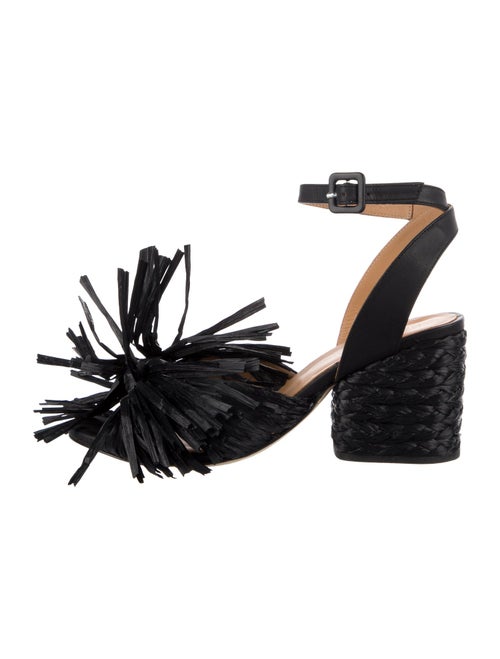 Paloma Barceló Straw Espadrilles