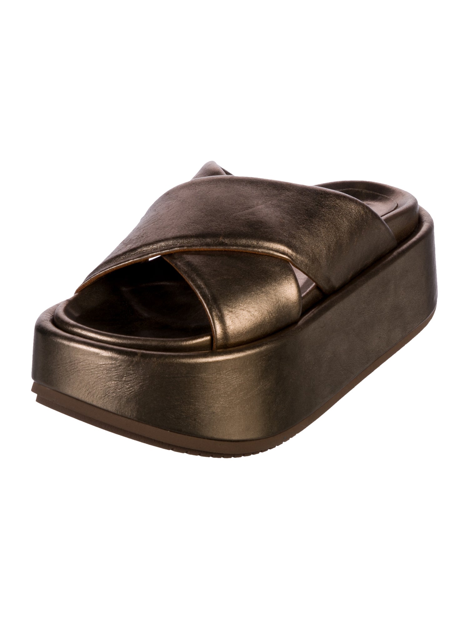 Paloma Barceló Leather Slides