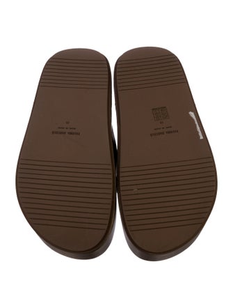 Paloma Barceló Leather Slides