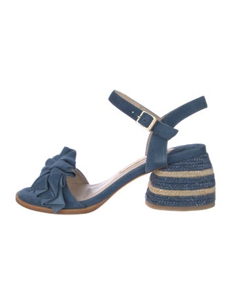 Paloma Barceló Suede Slingback Sandals