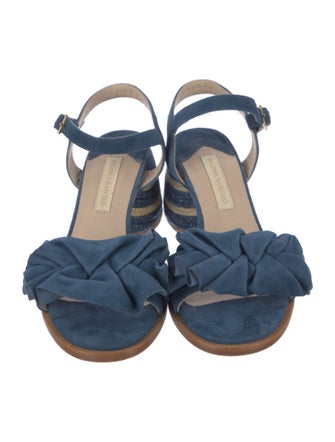 Paloma Barceló Suede Slingback Sandals