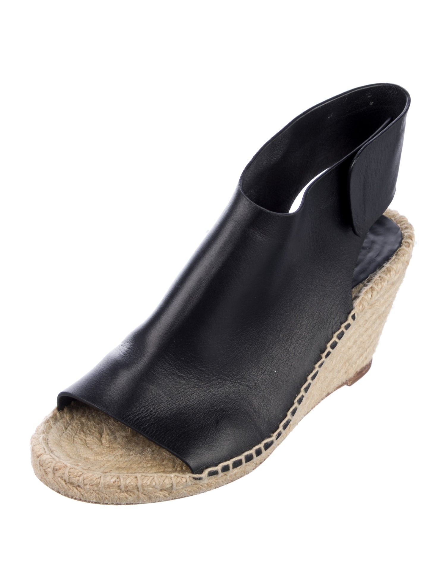 Paloma Barceló Leather Espadrilles