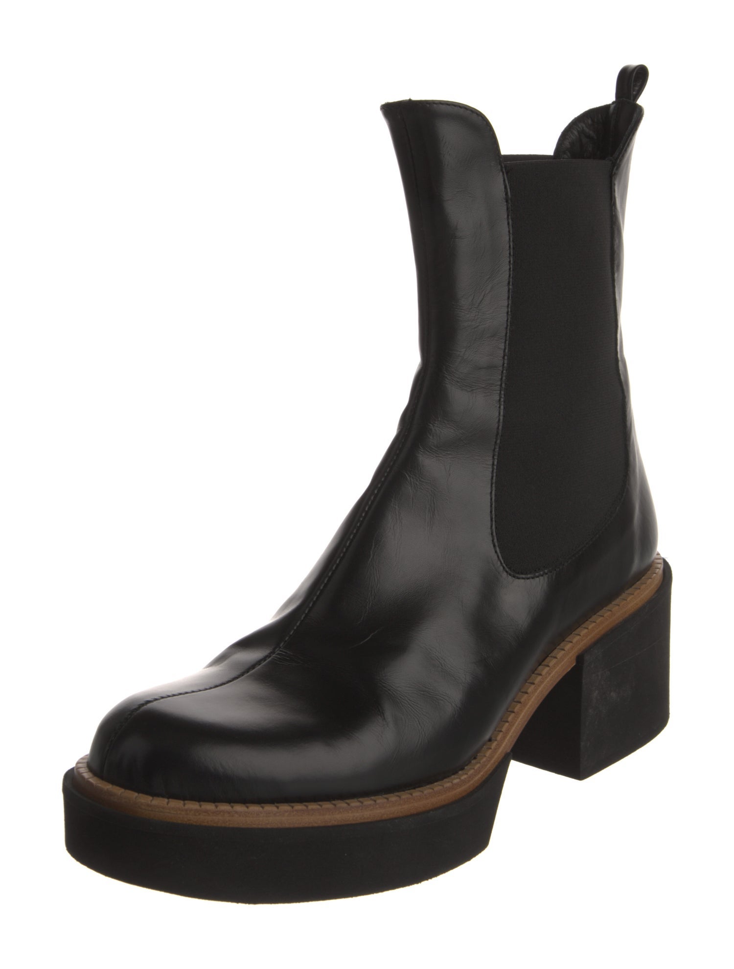 Paloma Barceló Leather Chelsea Boots